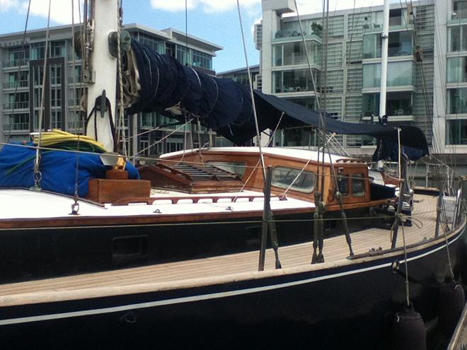60ft Philip Rhodes Classic Yawl © Marine Auctions